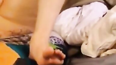 Foxy Jenny elm busts a load like a rocket on Christmas - 12 image