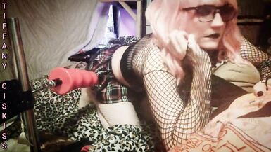 Anal Cisboy In Drag Tiffany Ciskiss Machined Boi Pussy - 2 image