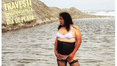 Transvestite ties his testicles to heavy stones dragging them across the field at midnight... whore mistreats his testic