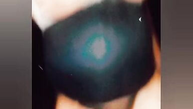 Transvestite ties his testicles to heavy stones dragging them across the field at midnight... whore mistreats his testic - 10 image