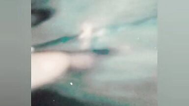 Transvestite ties his testicles to heavy stones dragging them across the field at midnight... whore mistreats his testic - 7 image