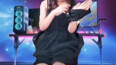 My blogger room and me masturbating in my cute dress hot cumming homemade crossdresser ladyboy dancer Influencer - 4 image