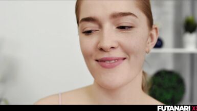 Real Life Futa with Jia Lissa - Redhead shemale fuck her step sis - 3 image