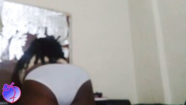 Black Fat sissy shaking her ass - 4 image