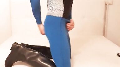 Rubber Boots and Wetsuit playing