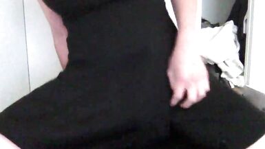 Big Titty Trap Rides Dildo In Front of Random Men - 10 image