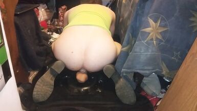 Permanent chastity sissy destroyed by 10"s - 13 image