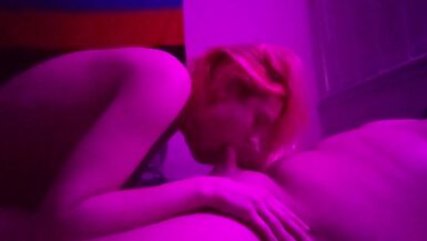 Amateur Home Video of Real Couple Blowjob and Raw Fuck with Creampie - 4 image