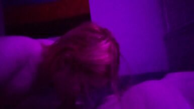 Amateur Home Video of Real Couple Blowjob and Raw Fuck with Creampie - 8 image