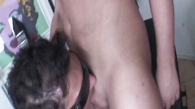 american tranny fucks her boss in the butthole - 7 image