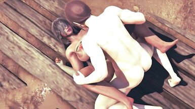 Asian Guy Fucking a Wild Futa : 3D Porn - 13 image