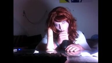 Beta Slut Jessbell gives strangers a horny webcam show - 1 image