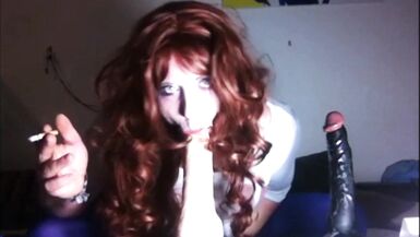 Beta Slut Jessbell gives strangers a horny webcam show - 14 image