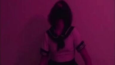 Femboy sissy does anal for the first time while watching hentai - 10 image