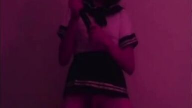 Femboy sissy does anal for the first time while watching hentai - 7 image