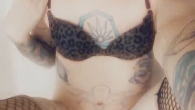 Cheetah Print Bikini Slut Spreads Her Legs to be Fucked - 13 image