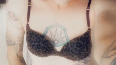 Cheetah Print Bikini Slut Spreads Her Legs to be Fucked - 14 image