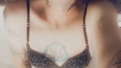 Cheetah Print Bikini Slut Spreads Her Legs to be Fucked - 15 image