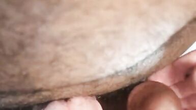 Anon Grindr Daddy Makes MtF Transgender Woman Throat His Thick Black Cock Before Feeding Her Cum - 2 image