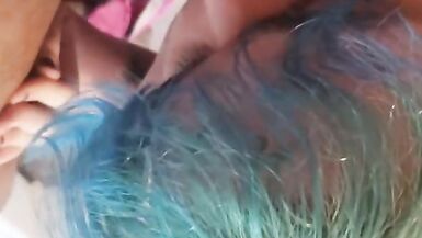 Anon Grindr Daddy Makes MtF Transgender Woman Throat His Thick Black Cock Before Feeding Her Cum - 6 image