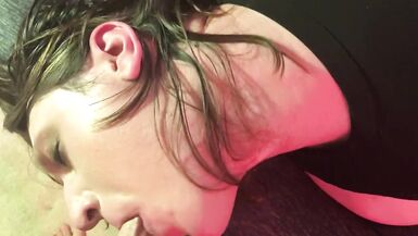 Sissy Deepthroat Training - 6 image