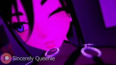 Lewd Tinder Date ASMR FUTANARI loves playing with her cock :)) - VRChat - 12 image