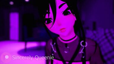 Lewd Tinder Date ASMR FUTANARI loves playing with her cock :)) - VRChat - 2 image