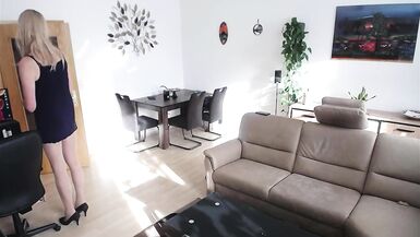 Crossdresser life Webcam - Sexy Short Dress and Stockings - 2 image