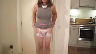 Angora Sissy Chastity Cum - 2 image