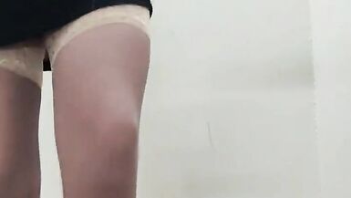 Sissy Whore Bess widens her legs to cum for u (Surprise ending) - 15 image