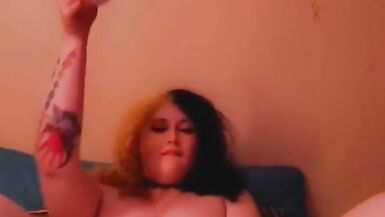 Emo Tranny takes a ride to clear her head~  - 11 image