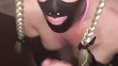 Trans mother i'd like to fuck Lora Jonson engulfing my cock - 13 image