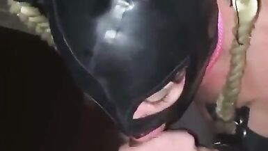 Trans mother i'd like to fuck Lora Jonson engulfing my cock