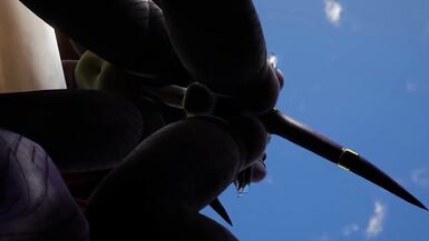 Draenei Futanari Copulates Draenei Beauty on the Wishing Well : Warcraft Porn Parody - 2 image