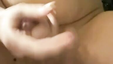 Cute trans beauty rides fake penis - 11 image