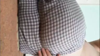 SerenaLuv uses a thick toy to fuck her delightful a-hole - 1 image