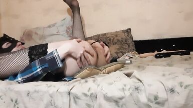 Sissy fuck with anal beads - 6 image