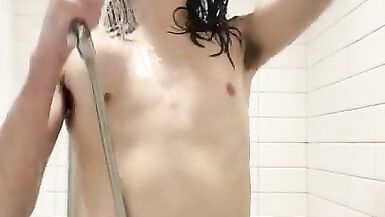 Soap Overspread Violet Hornstar Shakes Her Booty In The Shower For U - 14 image