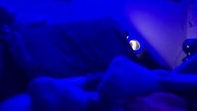 Blue light dick down ladyman takes large dick - 5 image