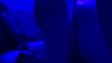 Blue light dick down ladyman takes large dick - 7 image
