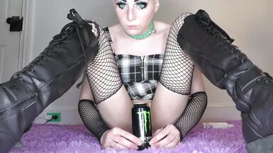 ryu Doll uses bad dragon on machine and monster can - 13 image