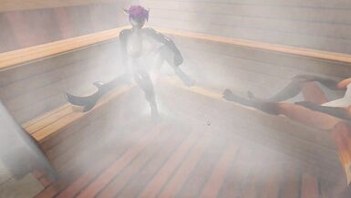 Heat - jerking off in the sauna - 7 image