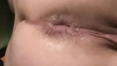 Fisting fake penis, fave sitting POV - 6 image