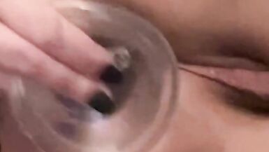 Fisting fake penis, fave sitting POV - 8 image