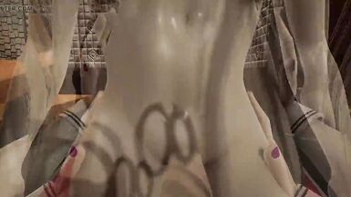 Yuri shemale hentai is pumped by futaaaaa - 9 image