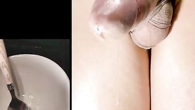 " cum three times and eat it " Tonight i'm going to have myself a real valuable time. Lots of erotic liquid... palatable - 11 image