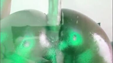 AFRICAN TS TWERKS + USES VIBRATOR - 15 image