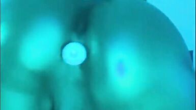 AFRICAN TS TWERKS + USES VIBRATOR - 4 image