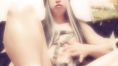 Bonnie bonks her arse and cums in convulsions - 2 image