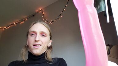 Sloppy Tgirl Doxy loves her Saliva - 8 image